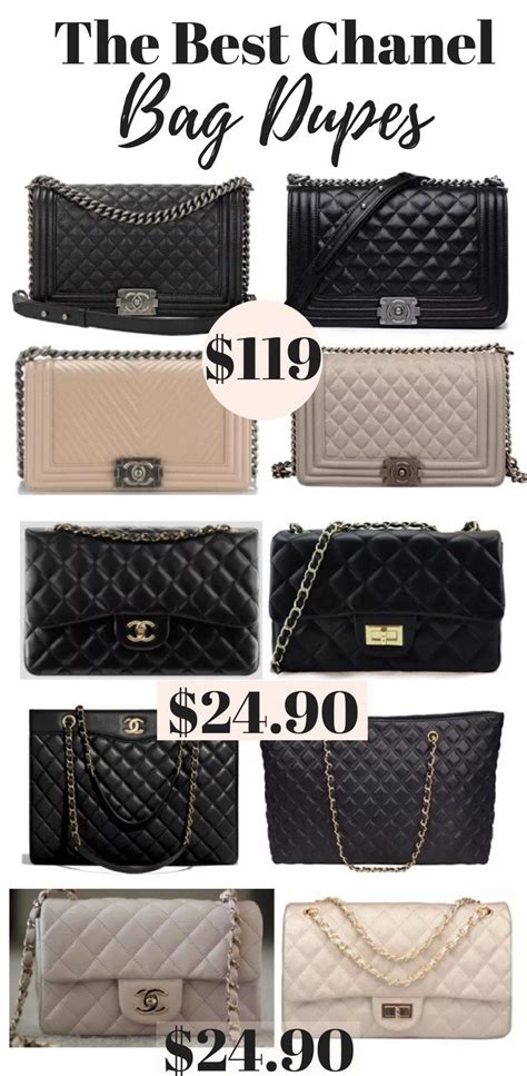 chanel boy bag dupes|chanel quilted crossbody dupe.